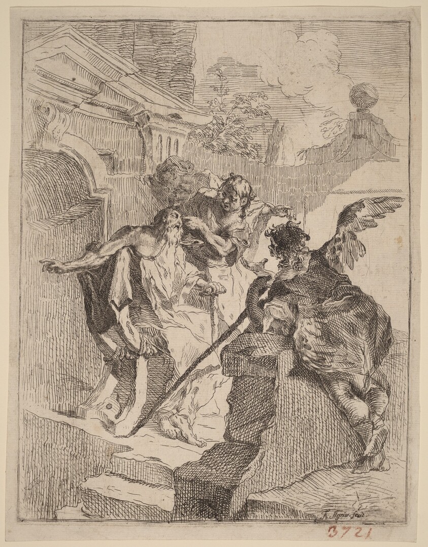 Tobias Healing His Father