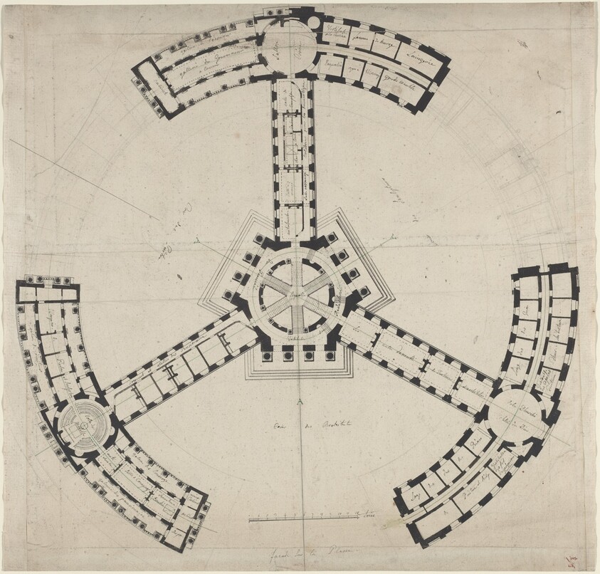 Ground Plan for an Academy of the Fine Arts