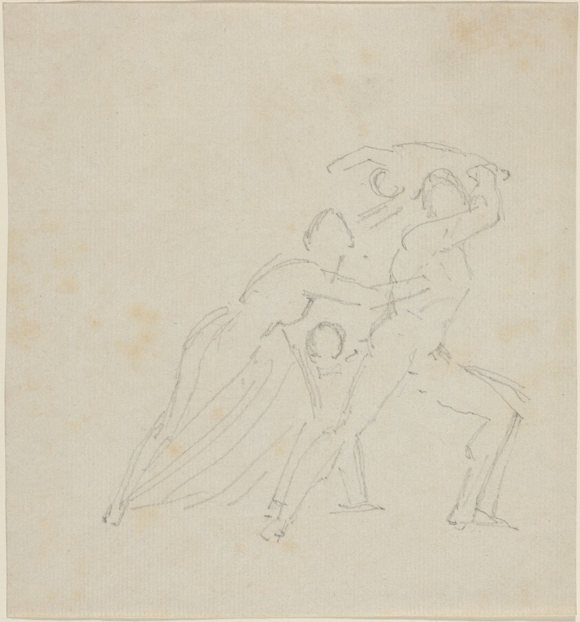 Study for "The Fury of Athamas"