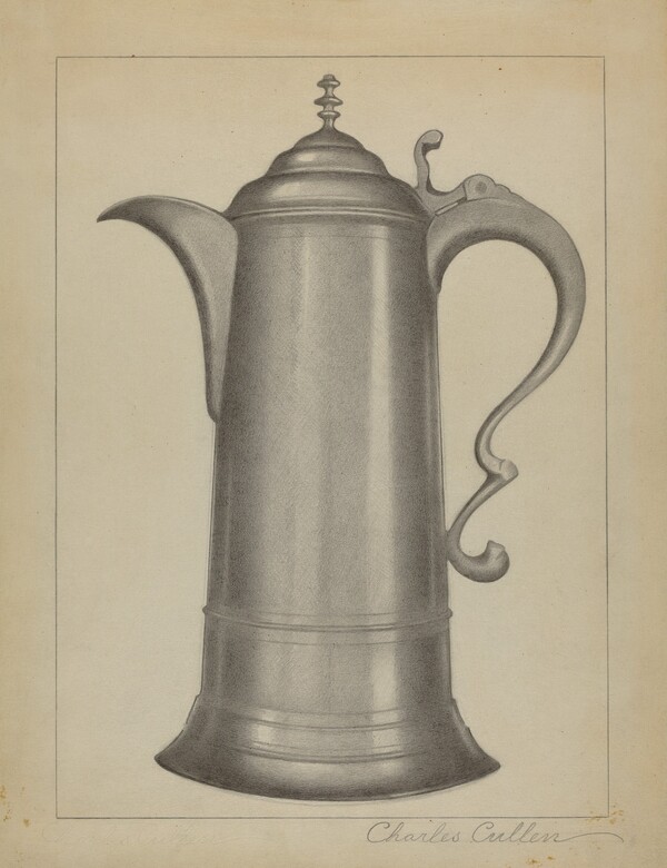 Pewter Flagon