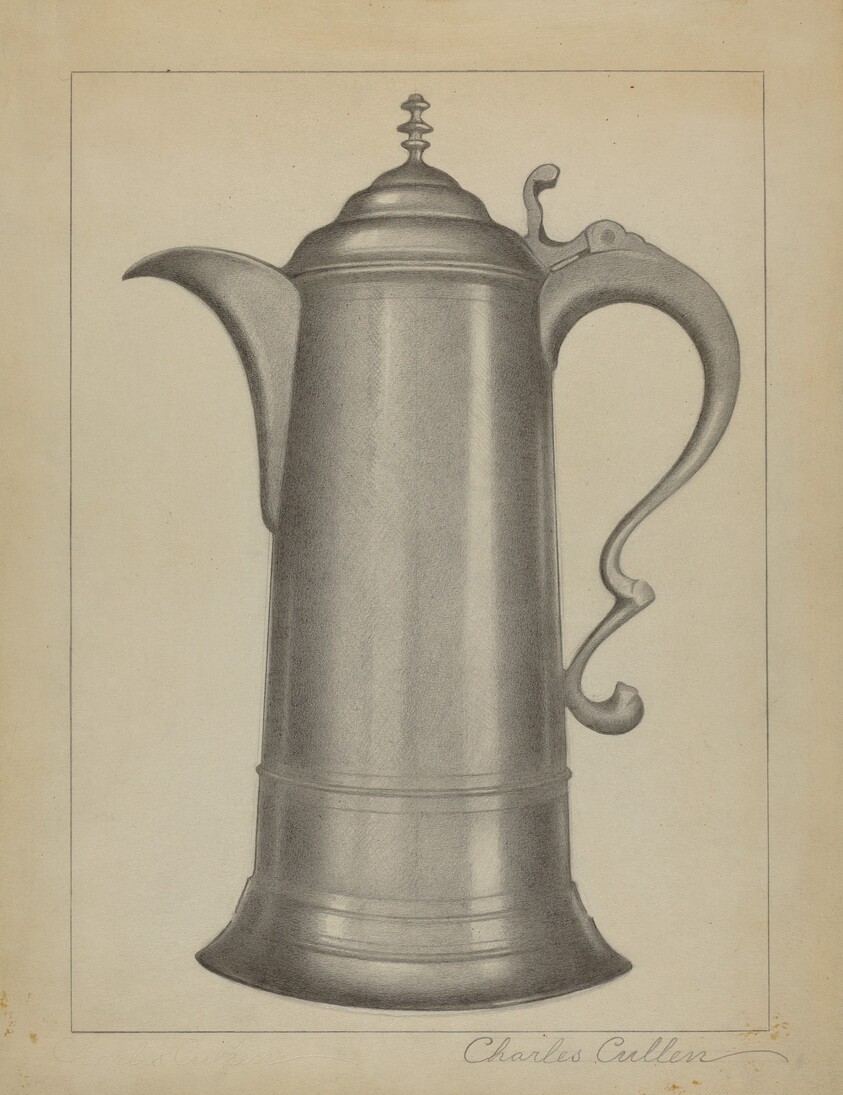 Pewter Flagon