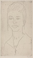 Young Girl (Junges Madchen), Emil Nolde, 1922