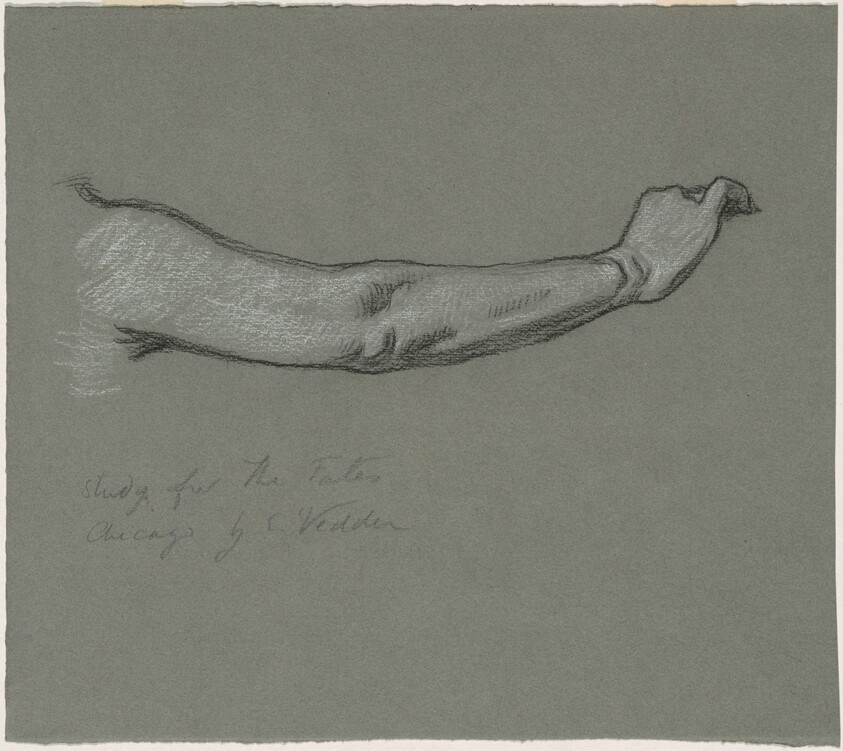 Study for "The Fates Gathering in the Stars"