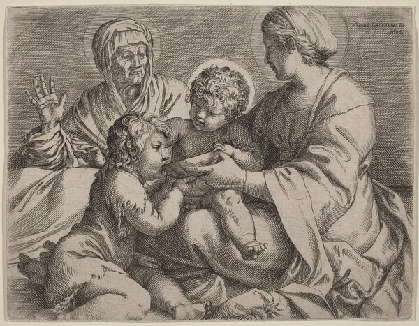Madonna and Child with Saints Elizabeth and John the Baptist (La Madonna della Scodella)