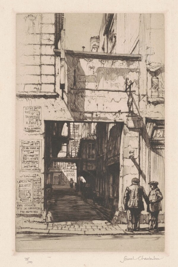 Gateway in the Ghetto, Paris