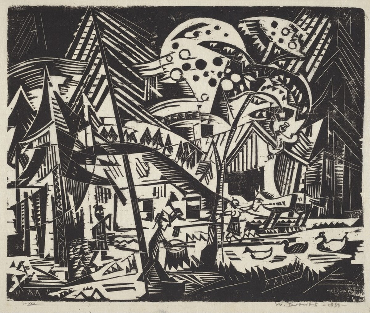 Farm in the Woods