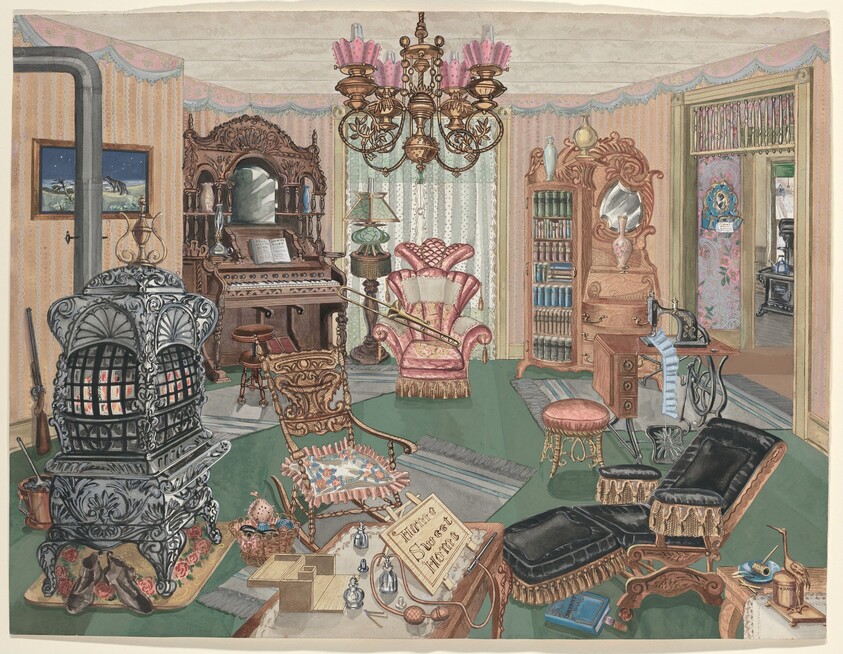 Rural Sitting Room, 1900