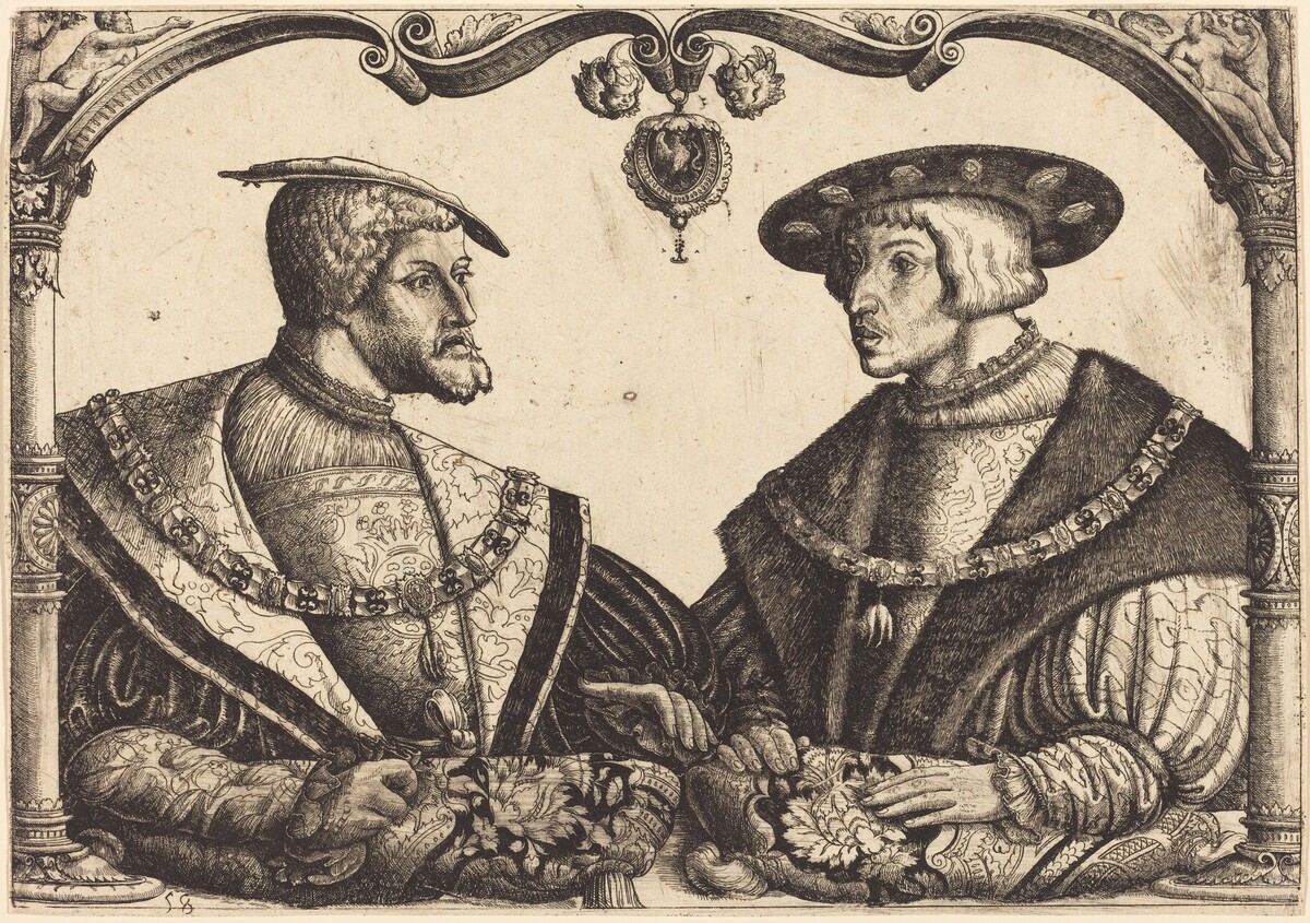 Emperors Charles V and Ferdinand I