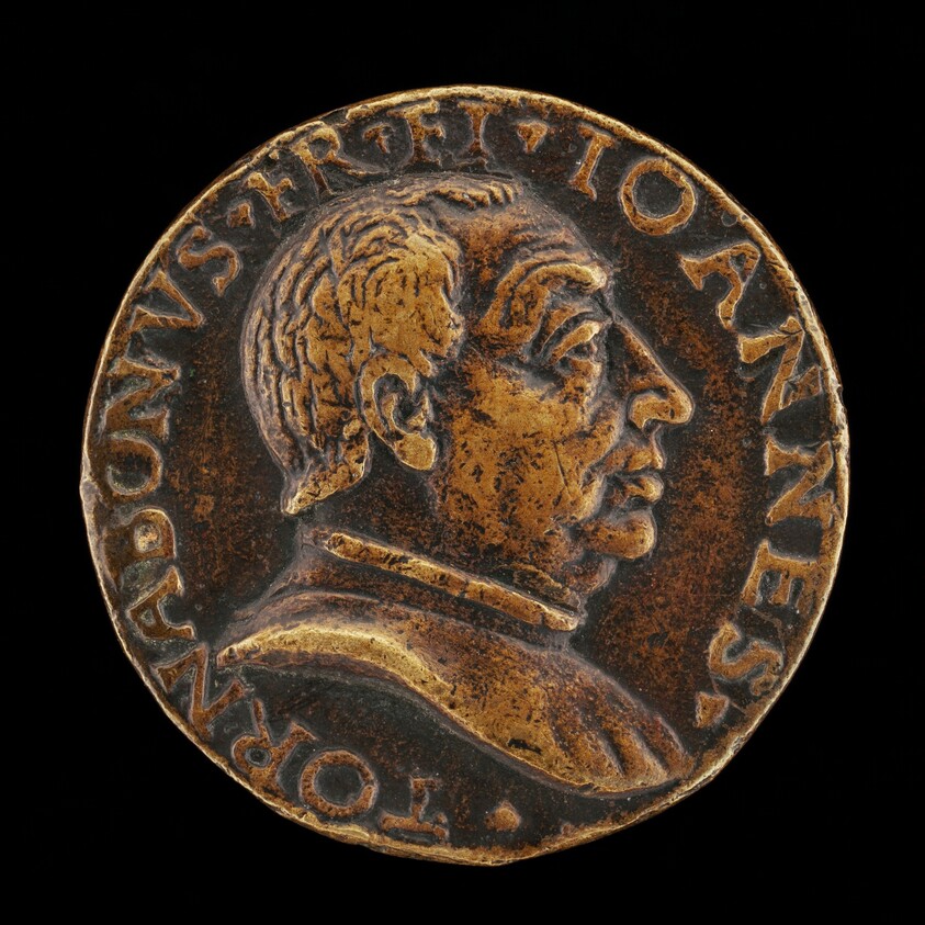 Giovanni di Francesco Tornabuoni, 1428-1497, Florentine Banker and Statesman [obverse]