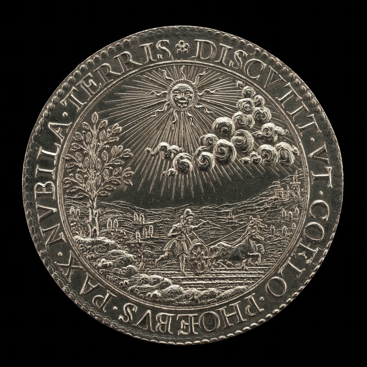 A Man Ploughing [reverse]