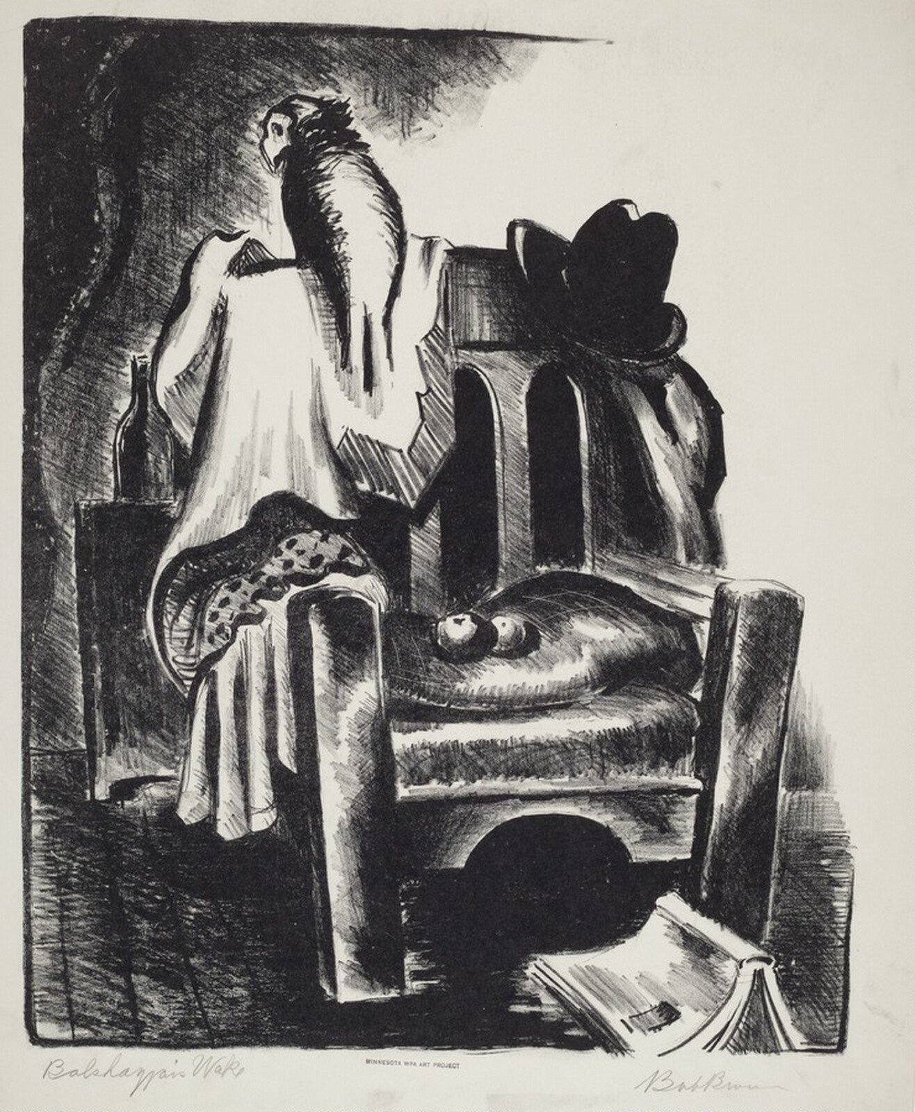 Belshazzar's Wake, Robert A. Brown, c. 1939