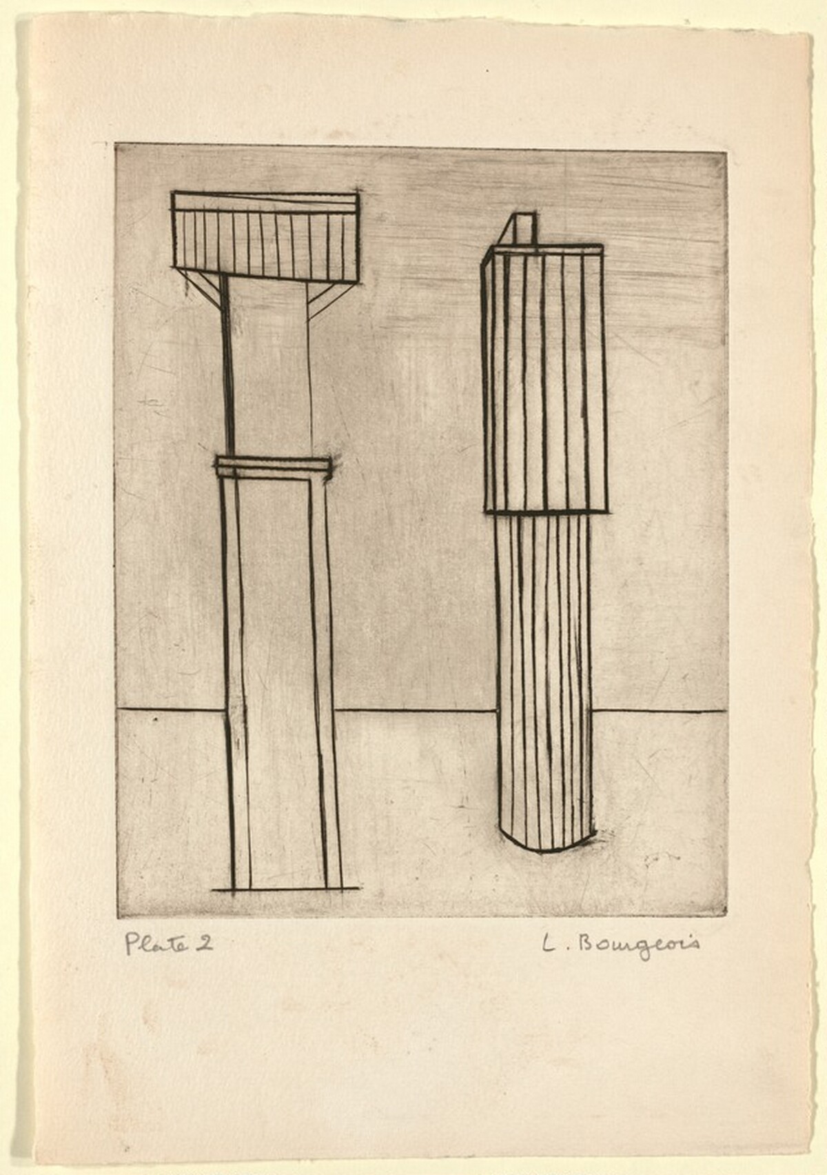 He Disappeared into Complete Silence, Plate 2