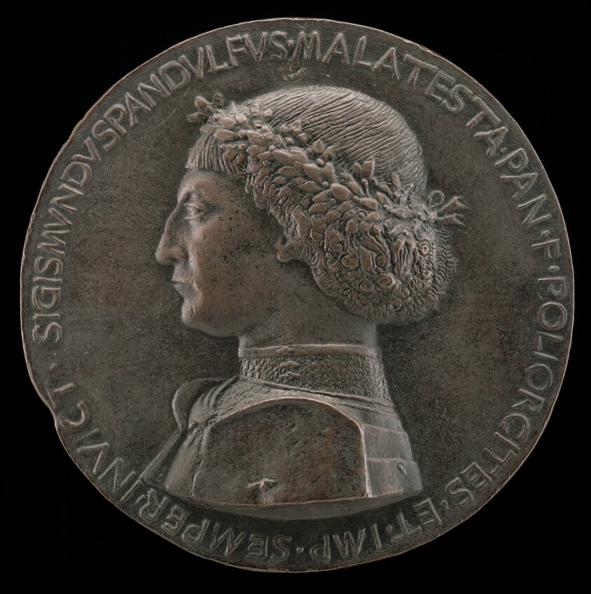 Sigismondo Pandolfo Malatesta, 1417-1468, Lord of Rimini and Fano [obverse]