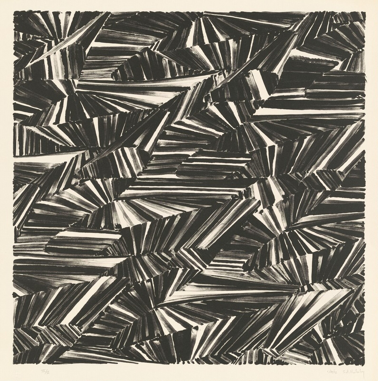 Untitled, Samia Asaad Halaby, 1972