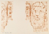 Downtown Lion, Larry Rivers, 1967