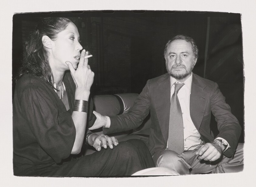 Marina Schiano and Unidentified Man