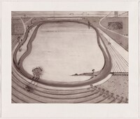 Reservoir [working proof 1], Wayne Thiebaud, 2014