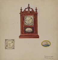 Clock, Antique, Dorothea A. Farrington, 1938
