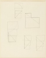 Untitled (recto), Robert Mangold, 1978