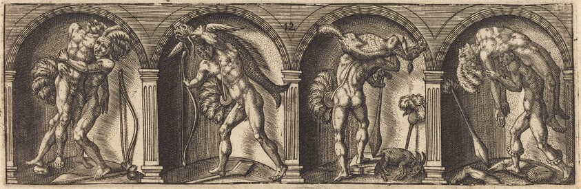 Les divers pourtraicts et figures XII