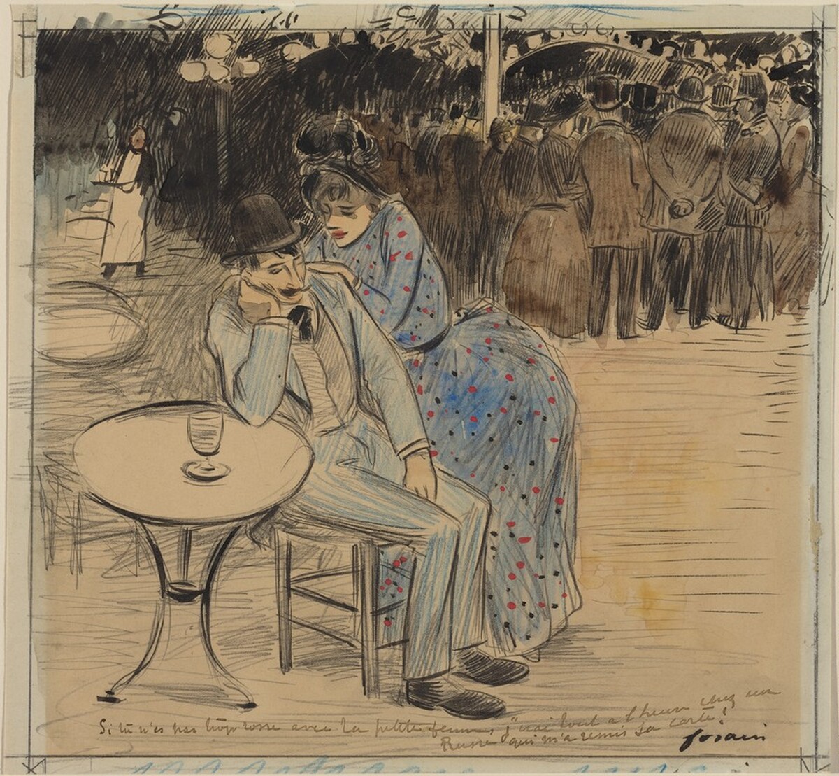 Si tu n'est pas trop rosse avec la petit femme ...