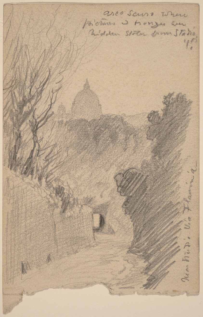 Arco Oscuro--Over the Via Fiaminia