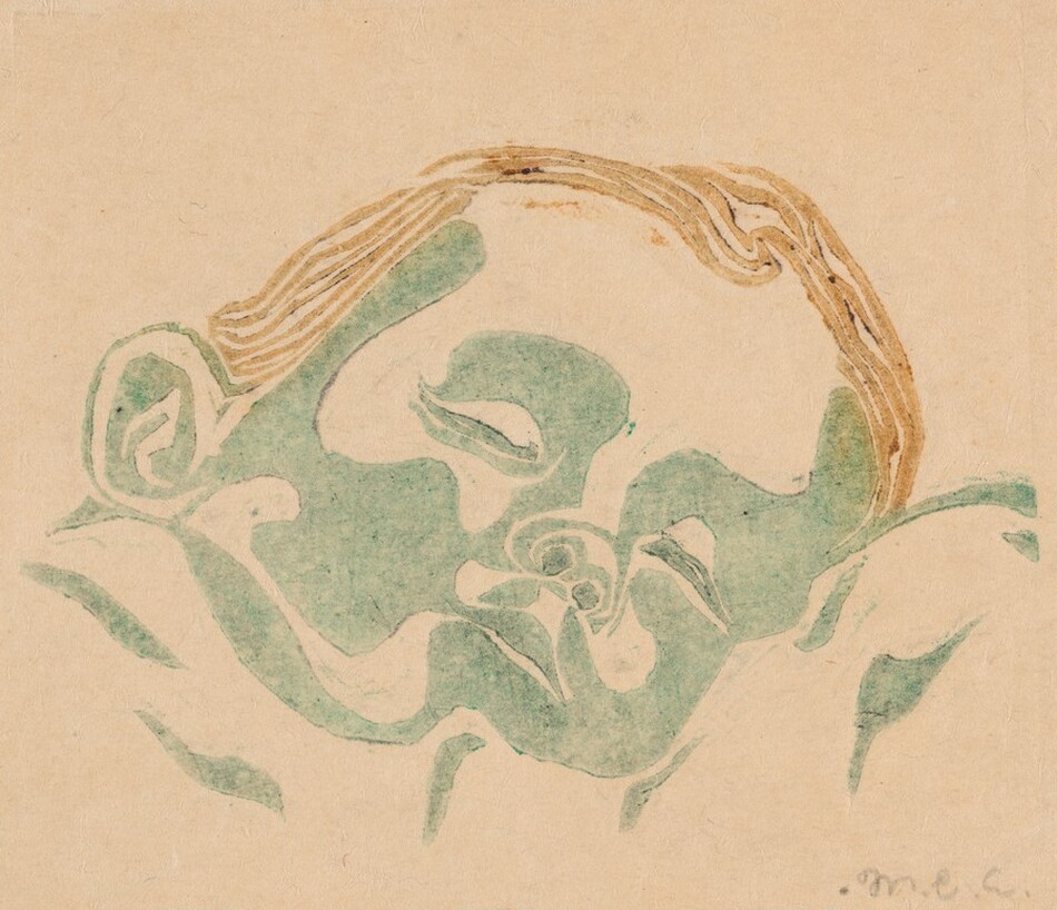 Standing Figure by M.C. Escher