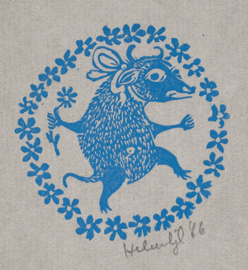 Announcement of New Woodblock Prints