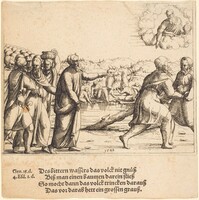 The Lord Sweetens the Waters of Marah, Augustin Hirschvogel, 1548