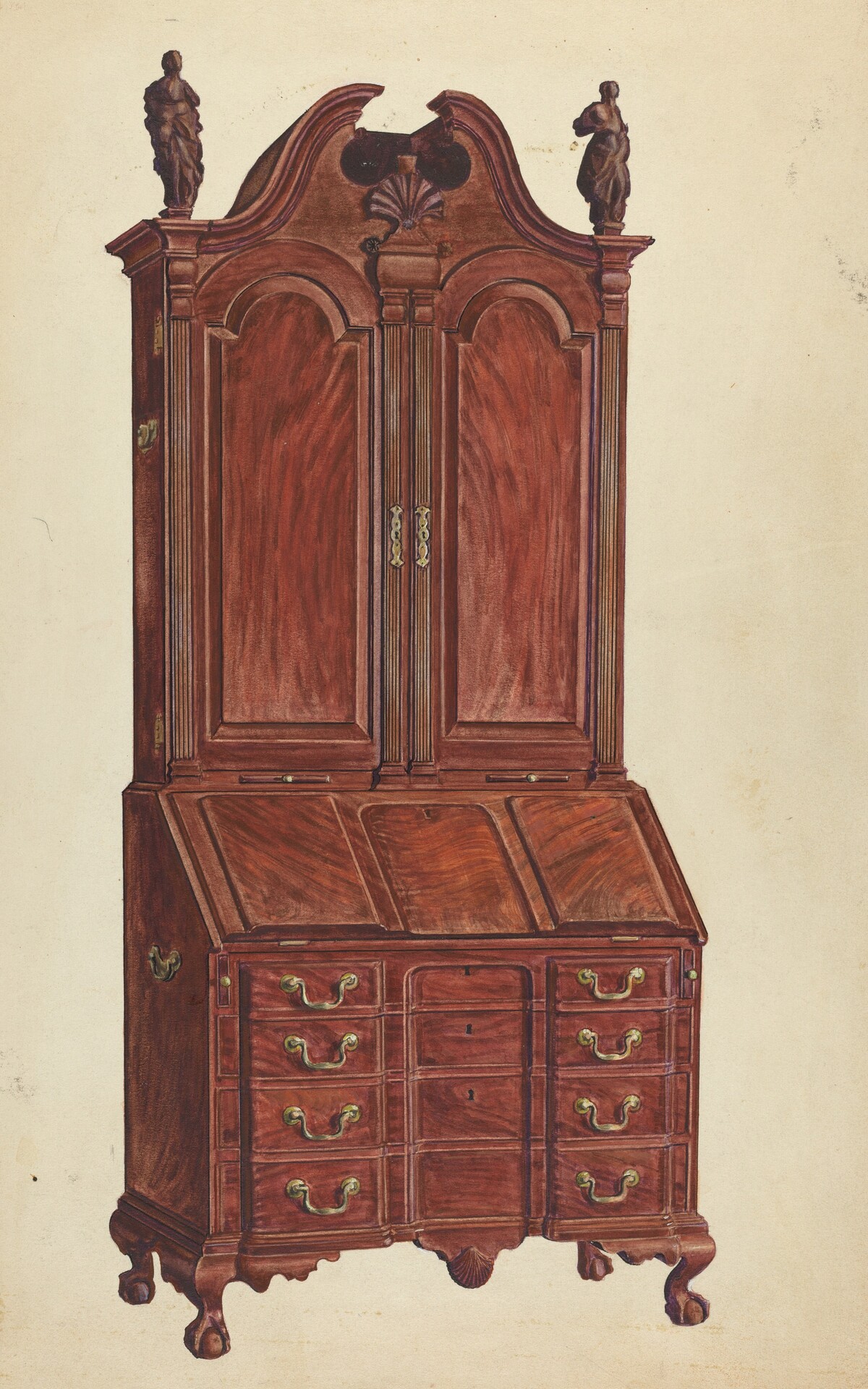 Cabinet-top Desk