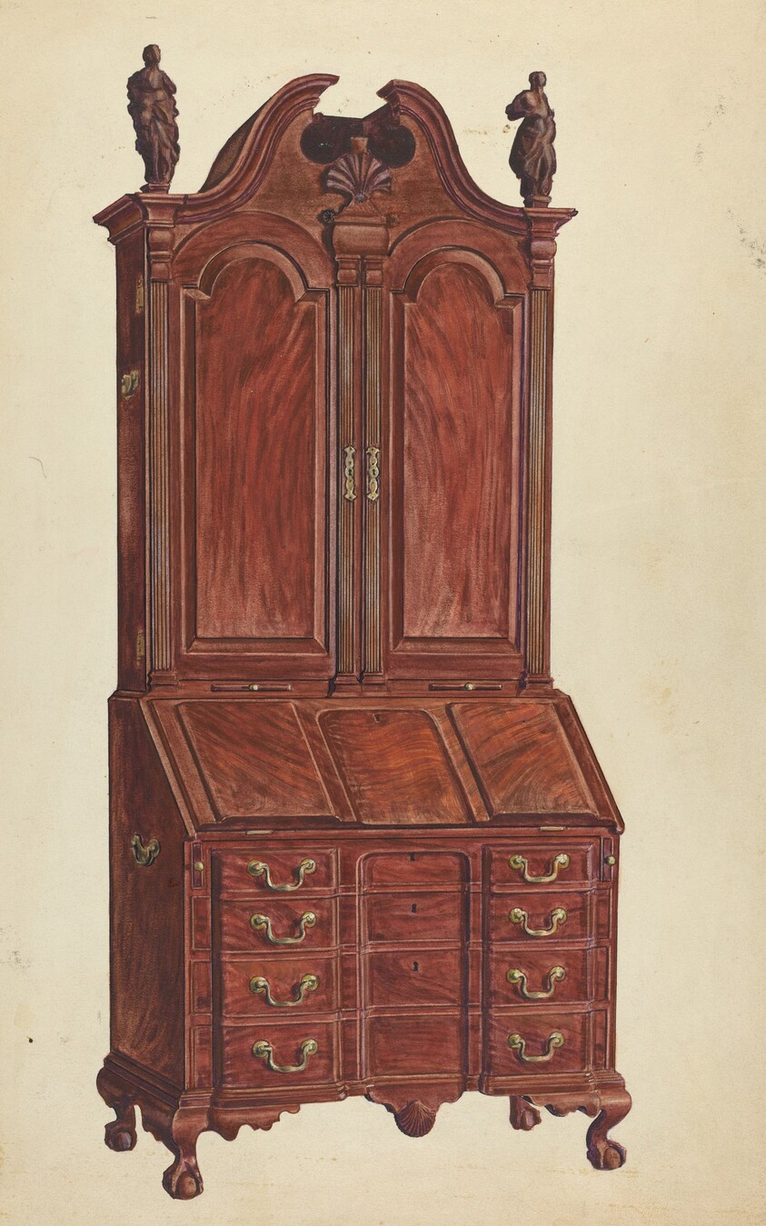 Cabinet-top Desk