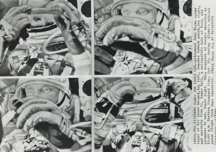 Title from caption on object: “Glenn Cares for Inner Man”