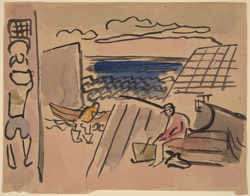 Fishermen, Provincetown [recto]