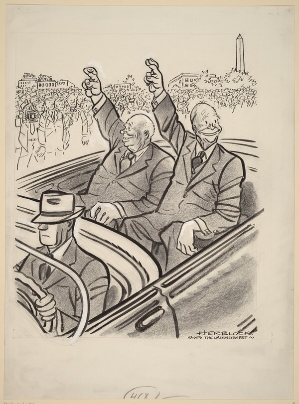 Eisenhower and Krushchev