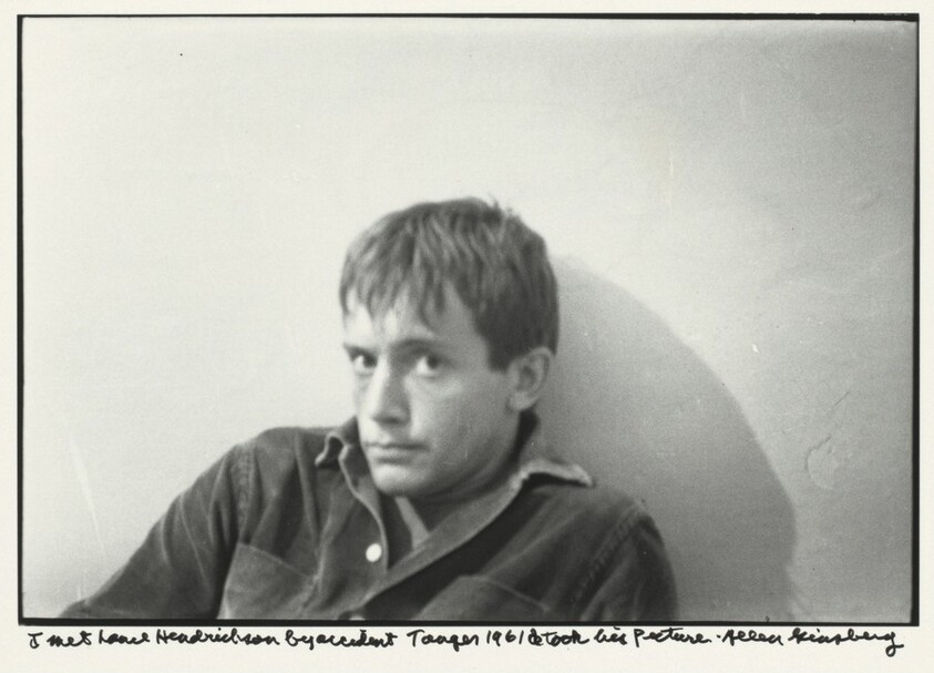 I met Lance Hendrickson by accident Tangier 1961 & took his picture