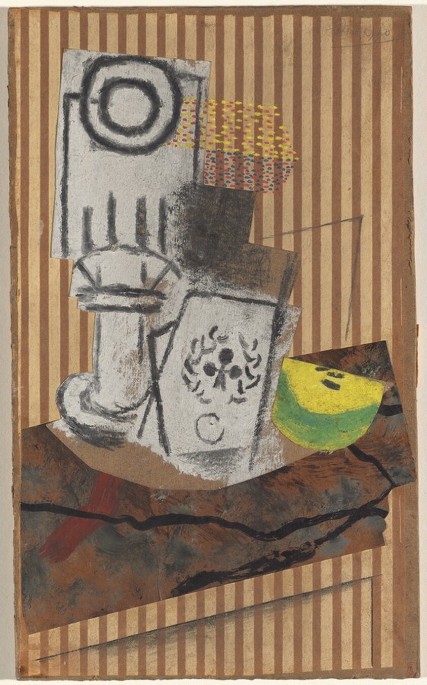 Still Life with a Glass and Ace of Clubs