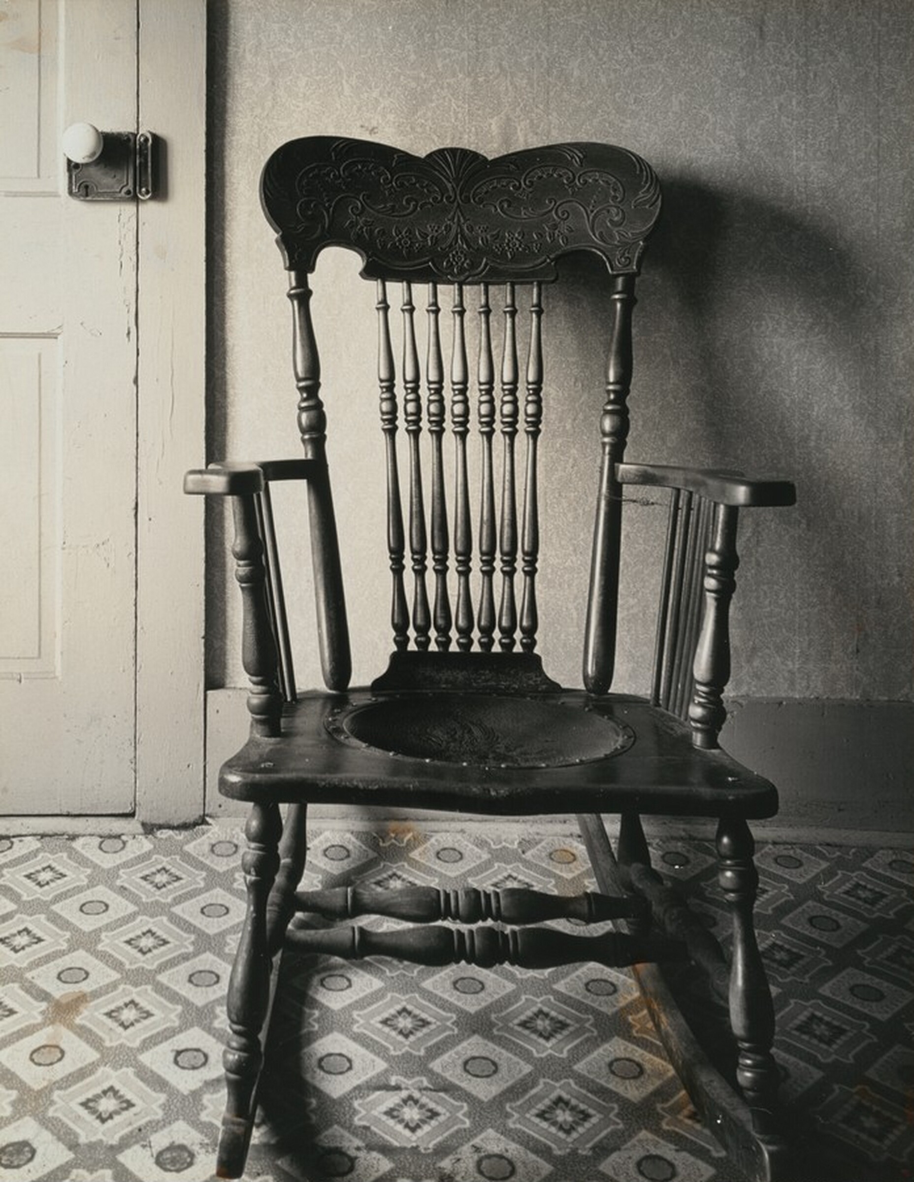 Chair and Tiled Floor, Wright Morris, 1938