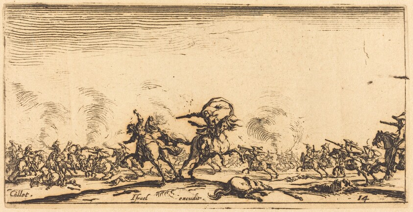 The Cavalry Combat with Pistols
