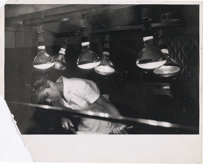 Cafeteria line worker--Los Angeles