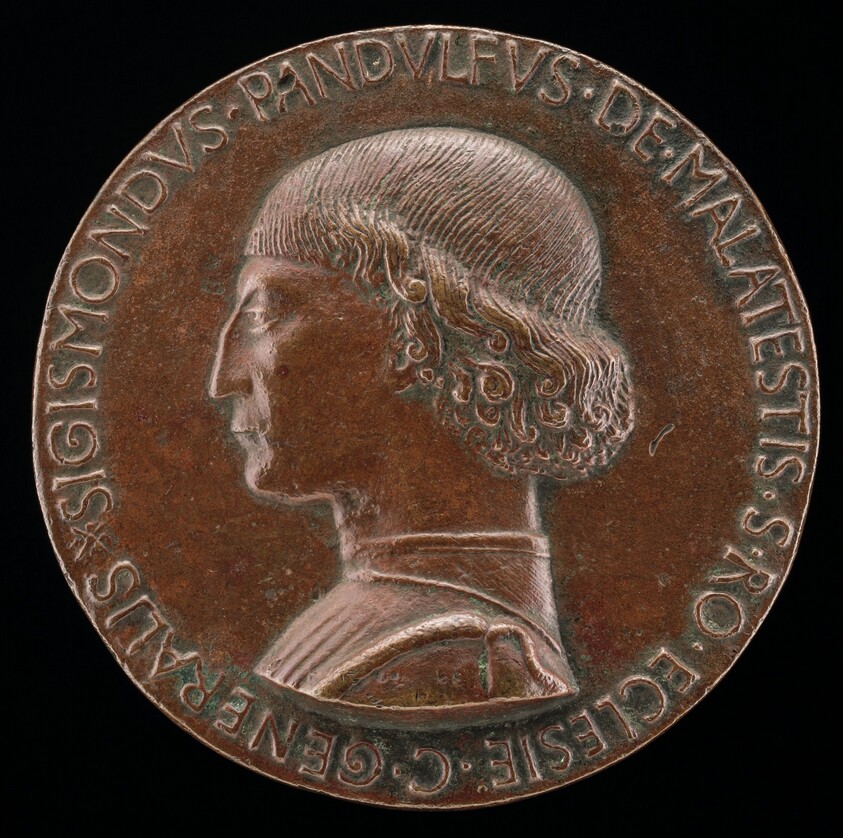 Sigismondo Pandolfo Malatesta, 1417-1468, Lord of Rimini and Fano [obverse]