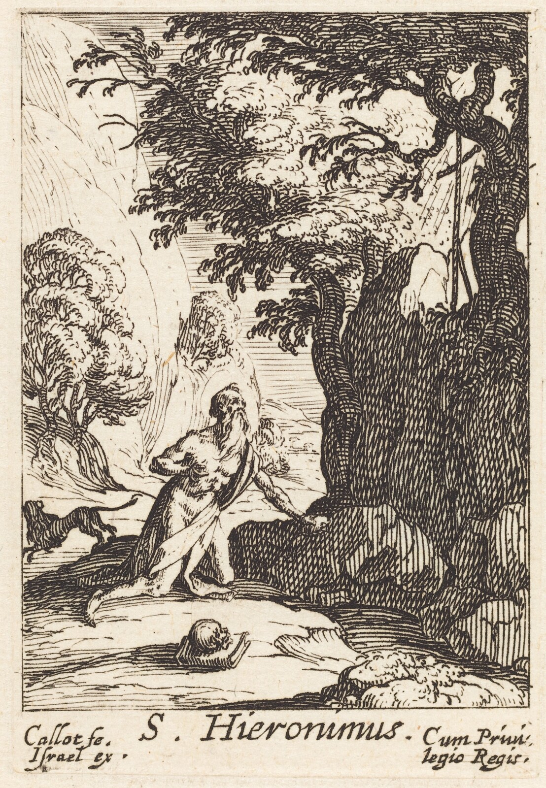 Saint Jerome, Jacques Callot, c. 1632