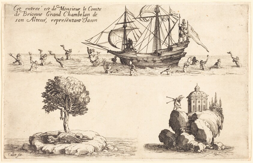 Entry of M. le Comte de Brionne, Grand Chamberlain of His Highness,Representing Jason