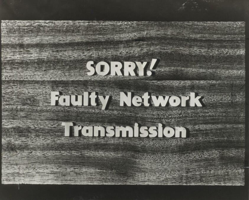 Title from caption on object: “Anyone with a Television Set Will Understand…”