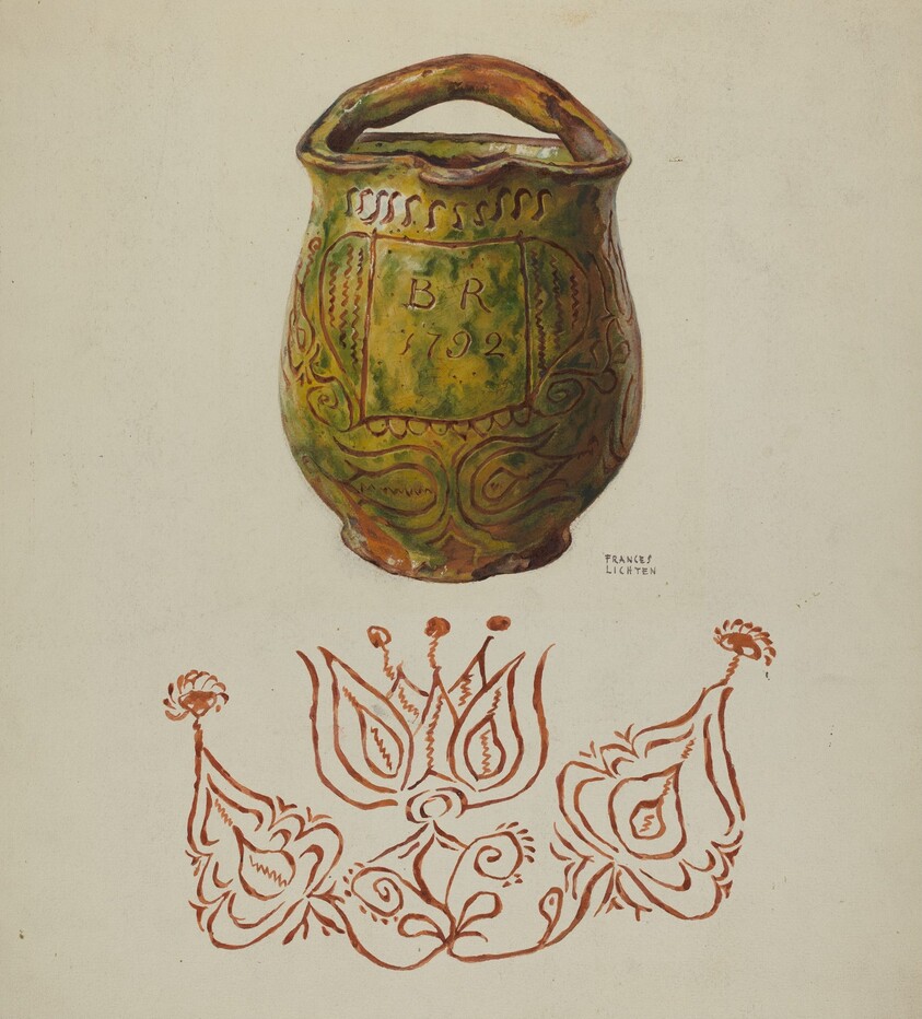 Pa. German Jug