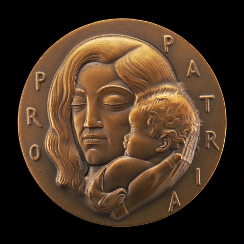 The Devotion of Womanhood to Humanity [obverse]