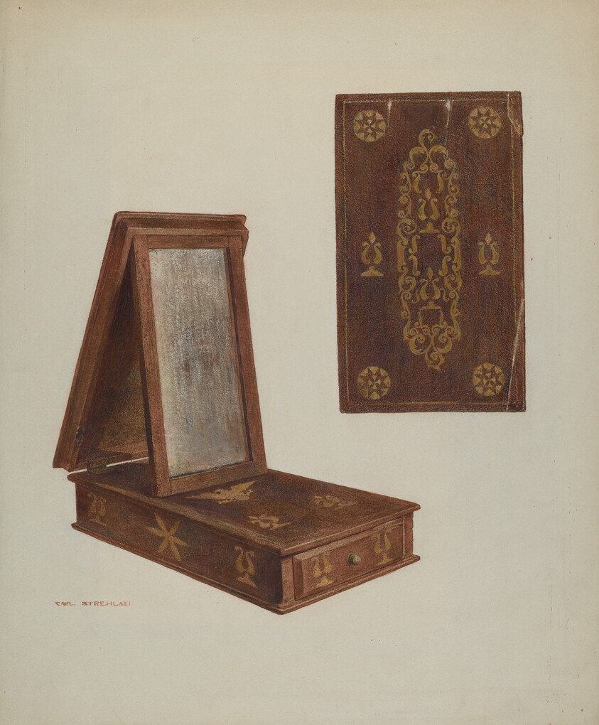 Pa. German Toilet Box