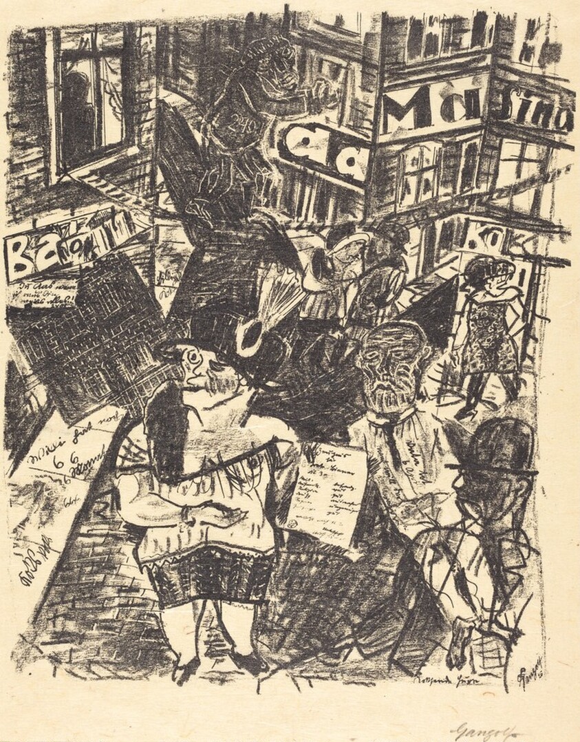 Koksende Hure (Prostitute on Cocaine)