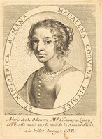 Maddalena Corvina, Claude Mellan, 1636, published 1735-1745