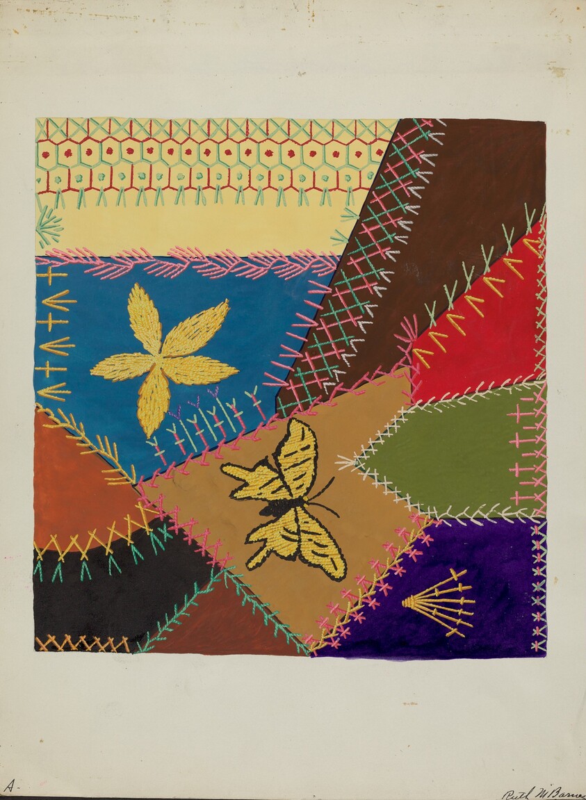 Crazy Quilt (Section)