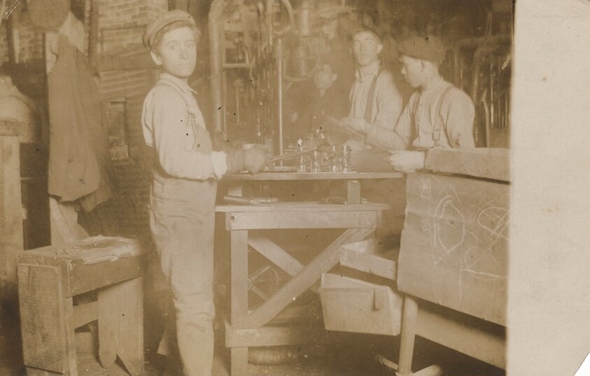 Portrait of Glassworkers